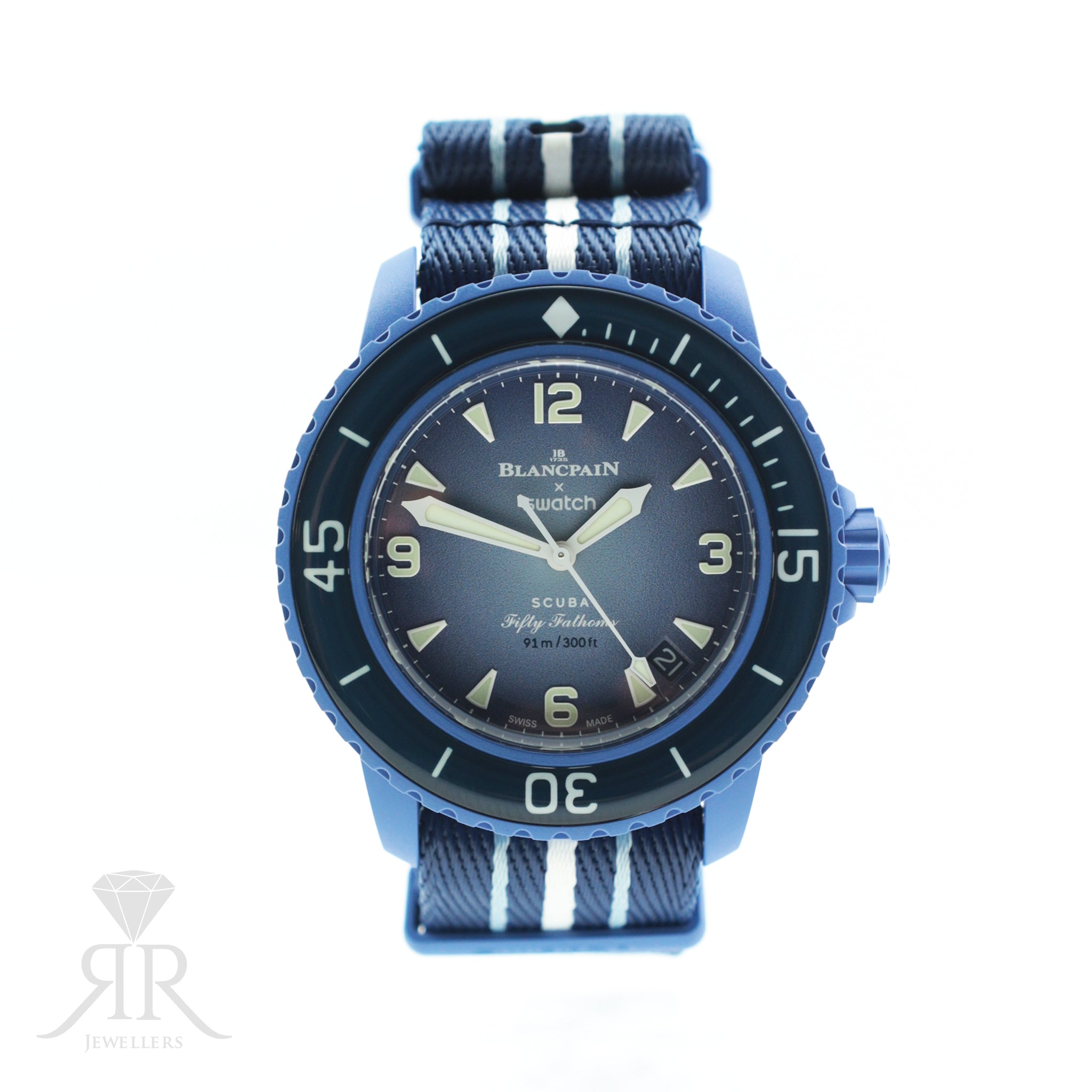 Blancpain X Swatch Fifty Fathoms ATLANTIC OCEAN