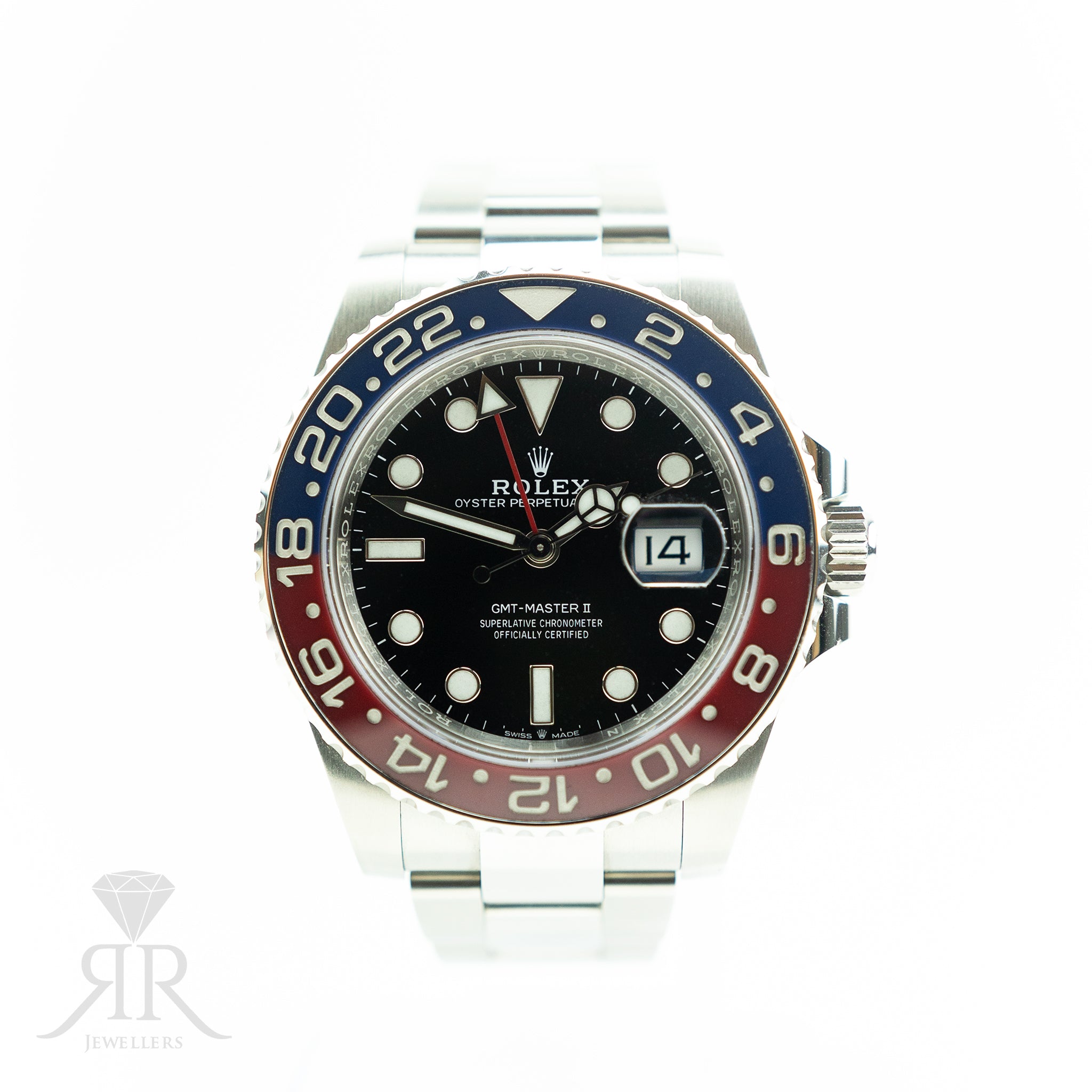 2022 Rolex GMT MASTER II Pepsi Oyster 41mm Oystersteel 126710BLRO