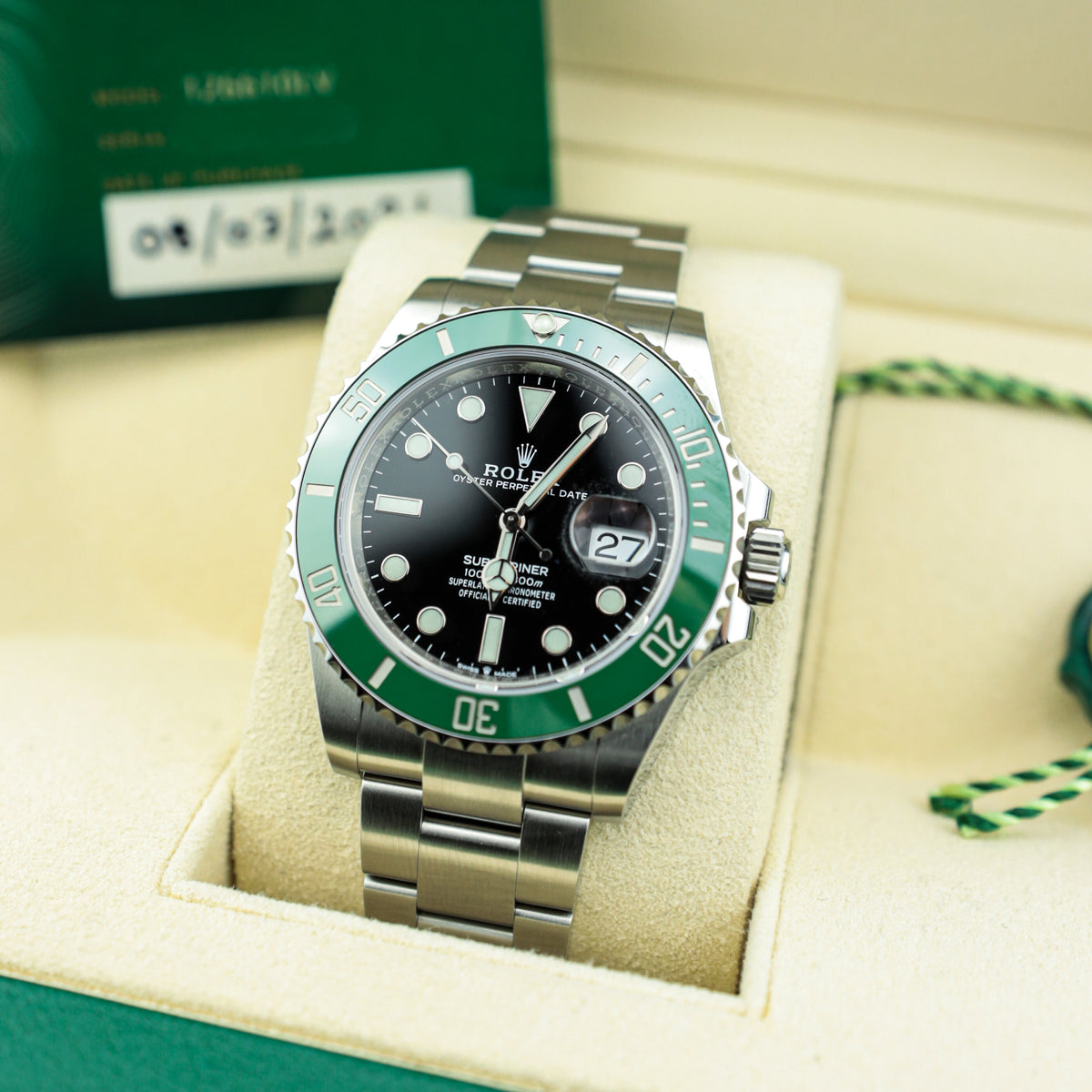 Rolex Submariner in Oystersteel, M126610LV-0002 – Long's Jewelers
