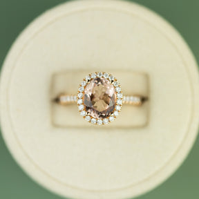 2.34ct Morganite ring at RR Jewellers Yarm UK