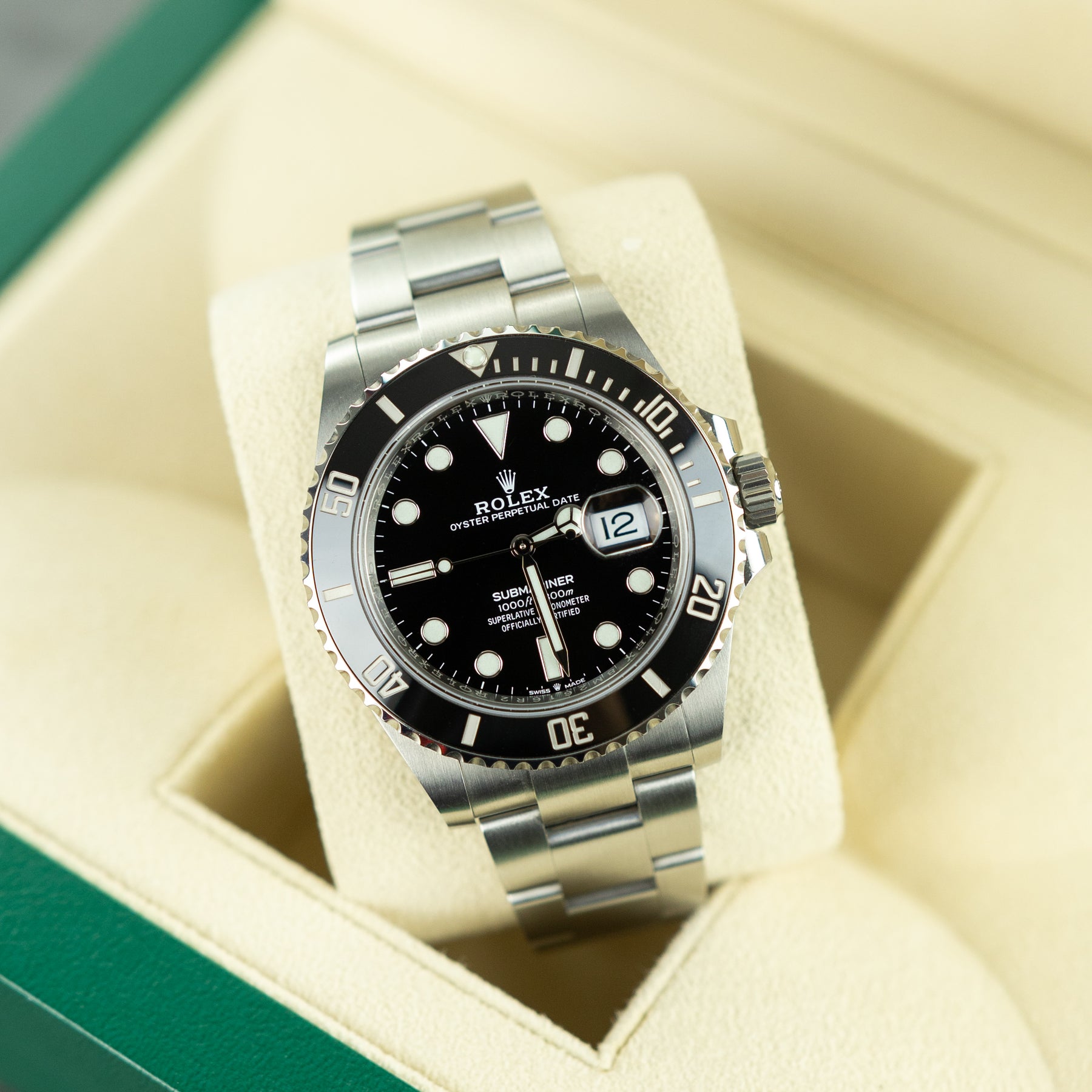 2024 Rolex SUBMARINER DATE Oyster 41 mm Oystersteel 126610LN