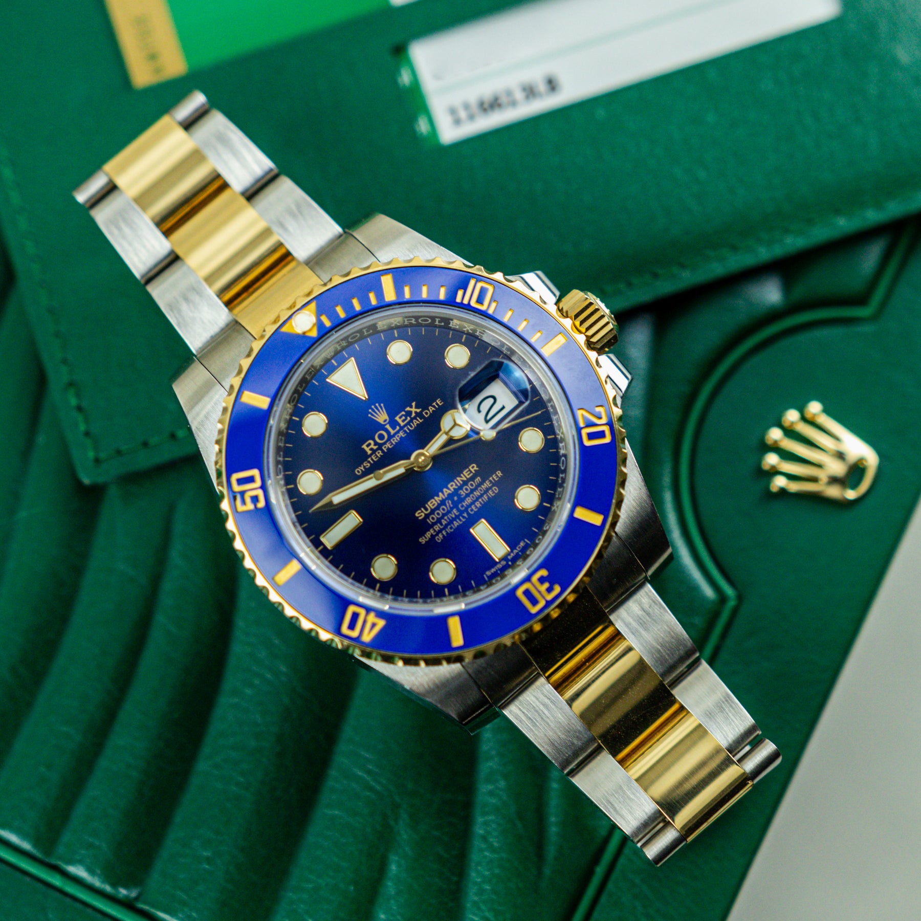 Submariner oystersteel and hot sale yellow gold