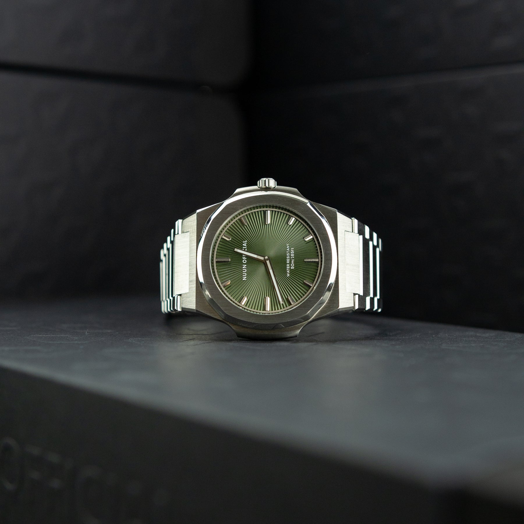 Nuun Official Origen Steel MS - Green 38mm at RR Jewellers yarm UK