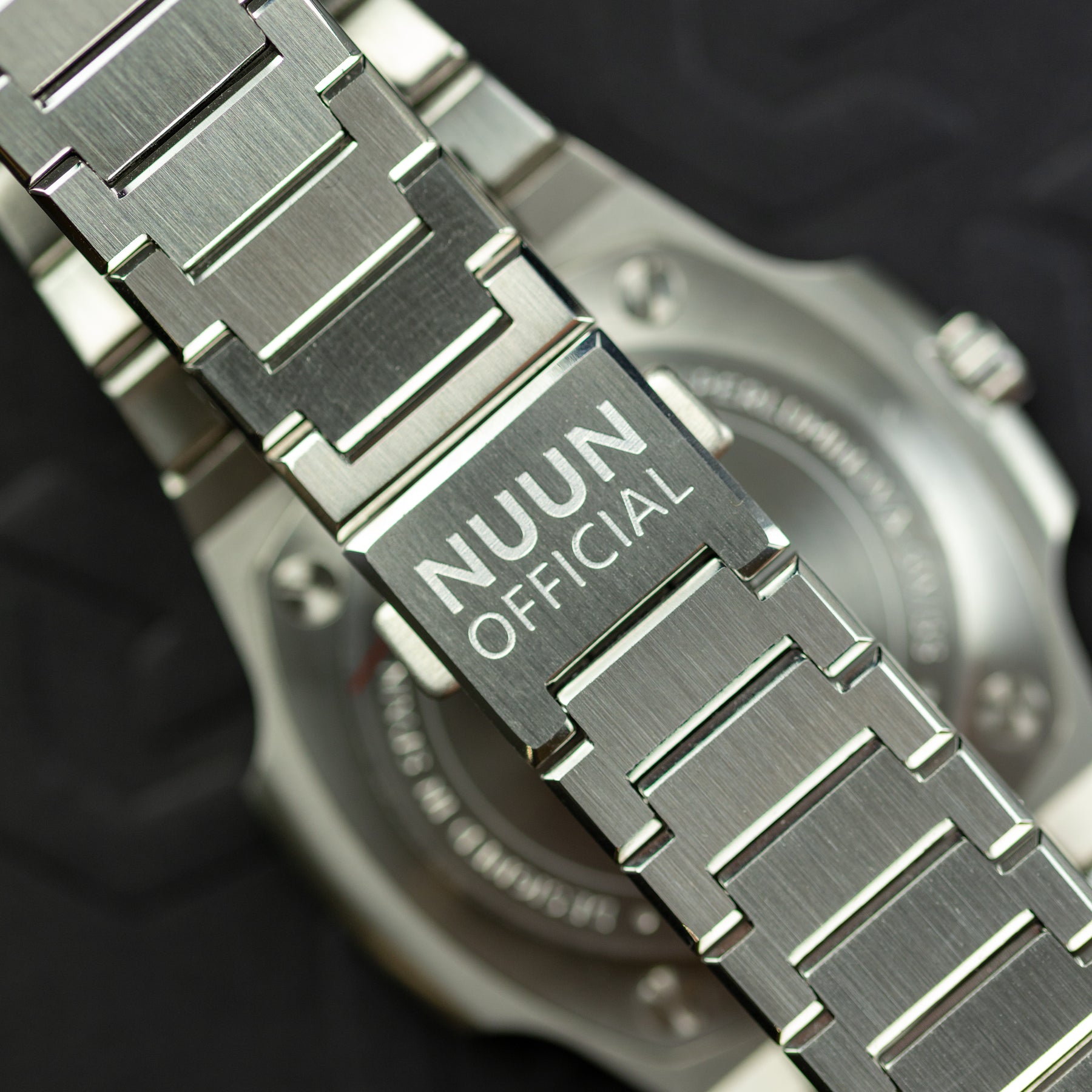 Nuun Official Origen Steel MS Arabic Dial - Black 38mm