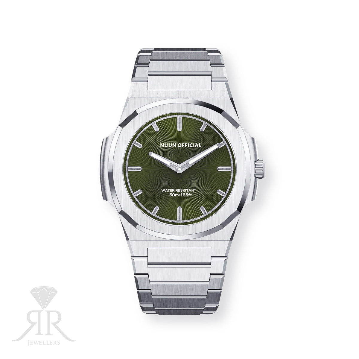 Nuun Official Origen Steel MS - Green 38mm at RR Jewellers yarm UK