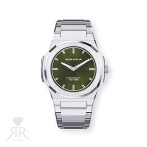 Nuun Official Origen Steel MS - Green 38mm at RR Jewellers yarm UK